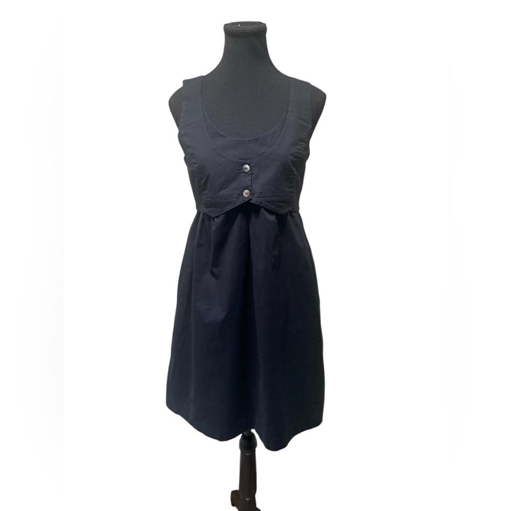 Maeve Black Sleeveless Mini Dress 6 GUC